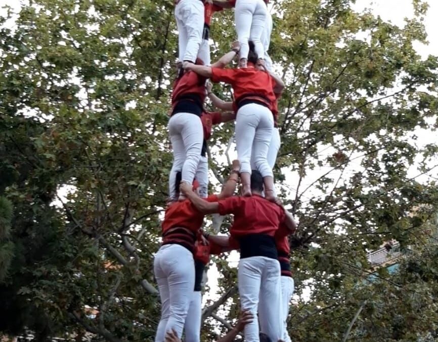 Els Xicots de Vilafranca descarreguen el primer 4d8 de la temporada a Castelldefels i sumen dues torres de 7 més!